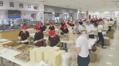 5000+份盒飯出品，華逸府為重大活動(dòng)提供應(yīng)急供餐保障